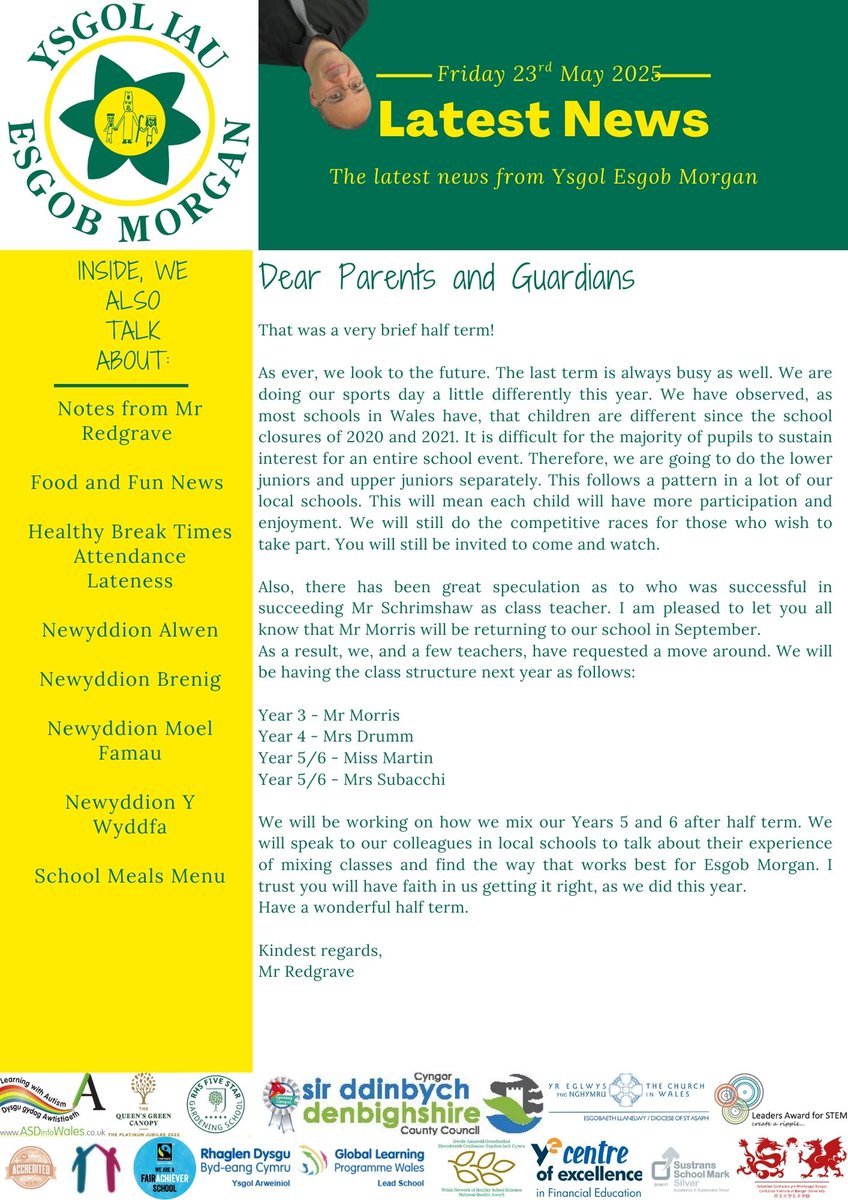 Ysgol Esgob Morgan tweet media