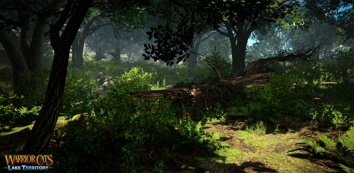 Here is an early look at live game visuals you can expect to see out of our new environment in Warrior Cats: Lake Territory. These screenshots were taken in live game and reflect what the player will see in live play. 

#Roblox #RobloxDev