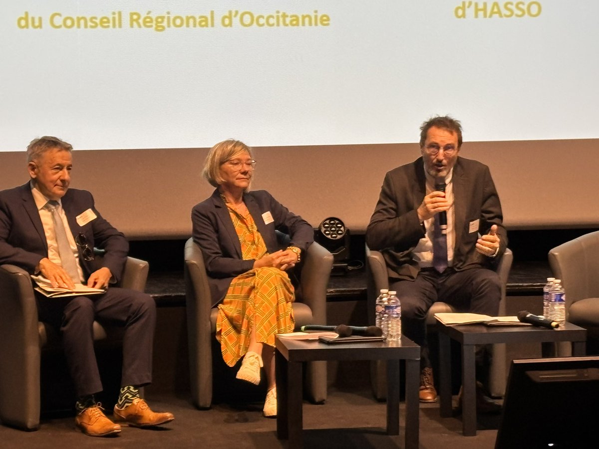 Journée <a href="/Sac_Hasso/">SAC HASSO</a> HASSO à Gruissan sur le thème : “La Fabrique du Vivre Ensemble”. Super échanges et témoignages sur l’avenir du logement social. La région aux côtés des offices publics.
Marci à Bernard Ksaz, aux 6 OPH pour leur engagement ! #HASSO #LogementSocial #Occitanie