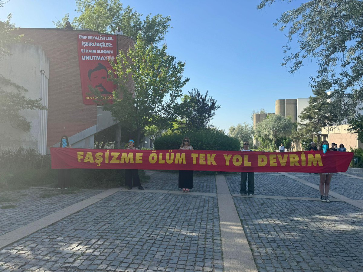 FAŞİZME ÖLÜM TEK YOL DEVRİM | ODTÜ Devrim Yürüyüşü