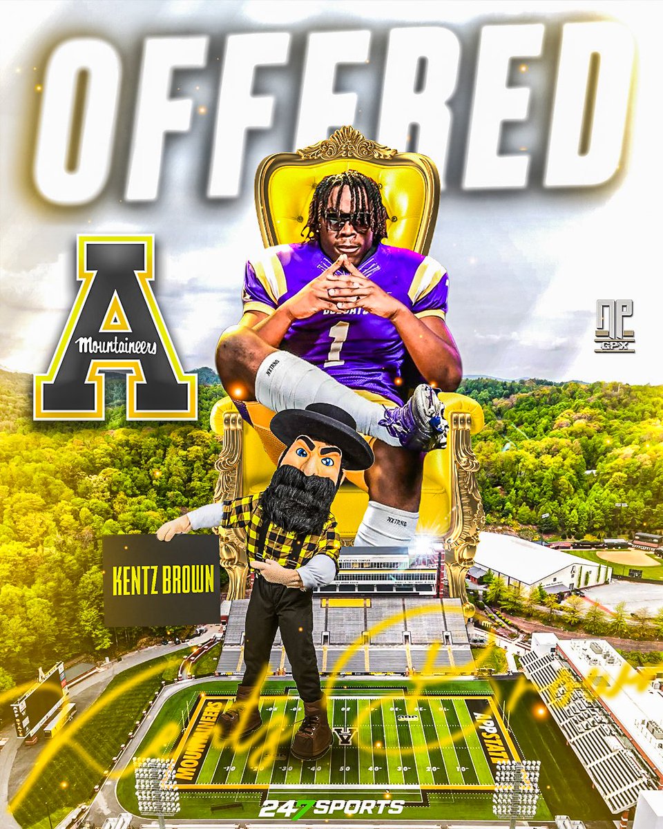 NPGPX Design (@nathanpurvis) on Twitter photo Kentz Brown (<a href="/kentzbrown2028/">Kentz brown⭐️</a>), the class of 2028 running back from Dumas High School (Dumas, AR), picks up the offer from the Appalachian State Mountaineers ! #GoApp Kentz Brown (<a href="/kentzbrown2028/">Kentz brown⭐️</a>), the class of 2028 running back from Dumas High School (Dumas, AR), picks up the offer from the Appalachian State Mountaineers ! #GoApp