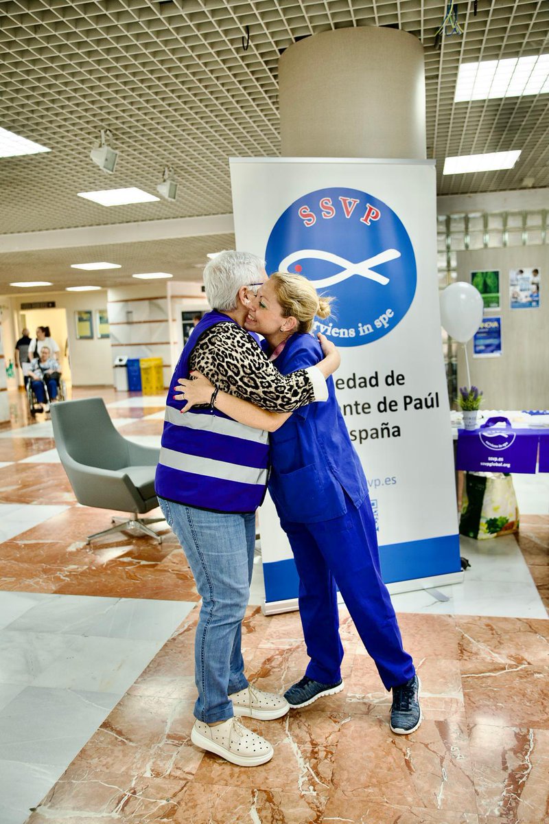 🎉 Hoy celebramos el #DíaSSVP en toda España, con motivo del 175.º aniversario de la Sociedad de San Vicente de Paúl 🇪🇸

💙 Mesas, carreras, conciertos, abrazos y compromiso.
Contra la soledad no deseada, #TuAbrazoCambiaVidas.
¡Gracias a todos los que lo habéis hecho posible!