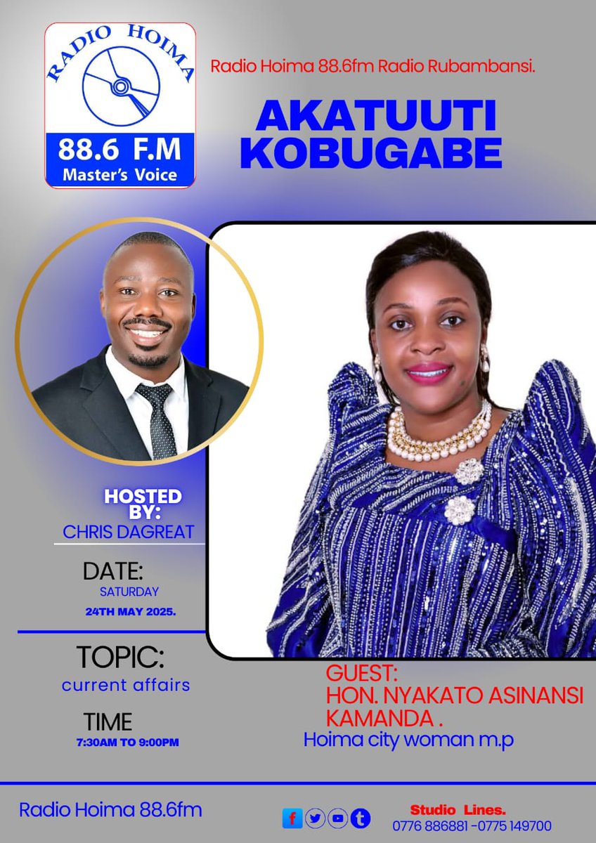 Tomorrow, I will be live. I am a leader who always gives accountability to my people.