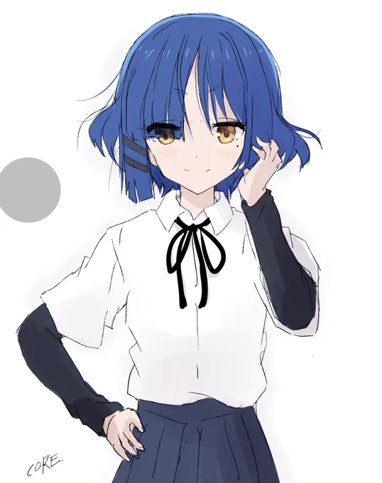 みえる?( i _ i ) 