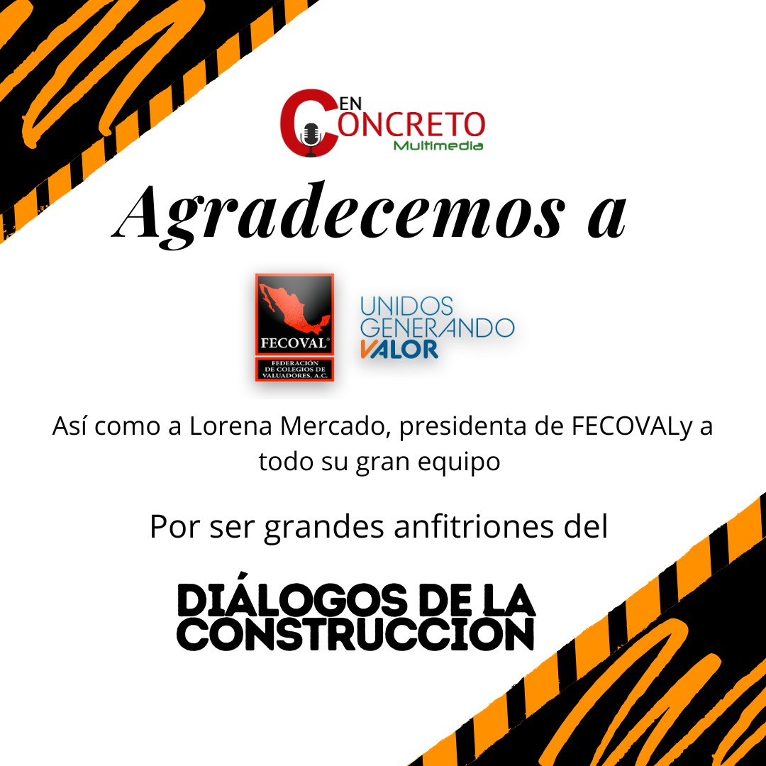 🙌¡Muchas gracias a <a href="/FECOVAL_AC/">FECOVAL</a> por abrirnos las puertas de su casa y permitirnos la realización de este exitoso "#DiálogosEnConcreto de la Construcción en sus instalaciones! Agradecemos especialmente a nuestra anfitriona, la presidenta Lorena Mercado <a href="/Lorenamercadoa1/">Bertha Lorena Mercado</a>, por su