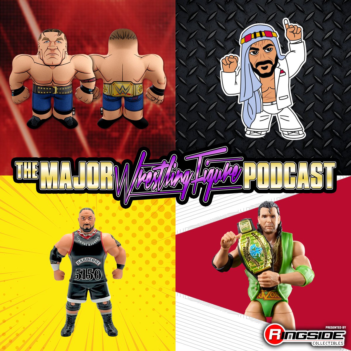 MajorWFPod's tweet image. DOWNLOAD THE LATEST EPISODE OF @MajorWFPod!

@TheMattCardona, @Myers_Wrestling &amp;amp; @MarkSterlingEsq talk @getbigshots WWE @JohnCena, @PWTees Sabu (Final Match), @CollectMajor @bullyray5150, @Mattel WWE Ultimate Edition Greatest Hits Razor Ramon!

RP TO ENTER TO WIN @RingsideC PRIZE