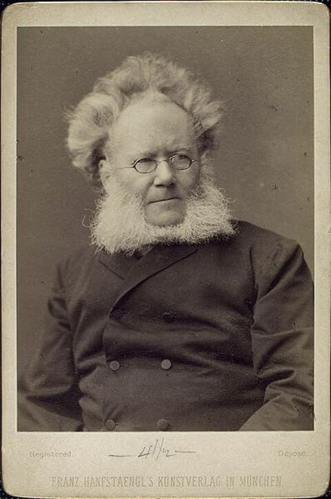 Norwegian playwright, Henrik Ibsen, died today in 1906. Read "The Doll's House" and his other works exploring the spiritual equality of the sexes americanliterature.com/author/henrik-… #playwright #henrikibsen