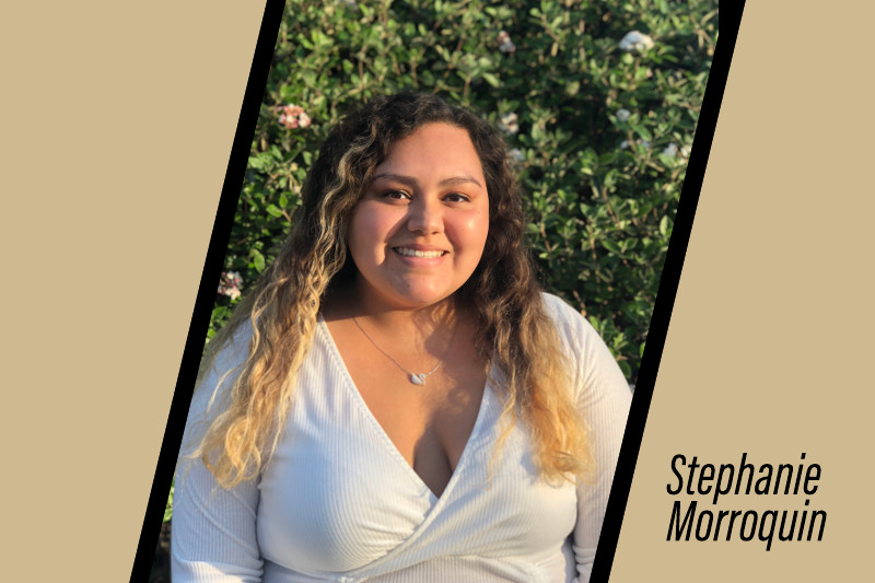 The Department of Public Health would like to recognize Stephanie Morroquin, MPH, for participating in our Winter 2024 Hooding Ceremony. **SEE ALT TXT FOR FAVORITE MEMORY**
