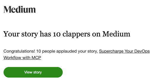 PrateekJainDev's tweet image. Excited to see the DevOps community appreciating my latest blog on MCP servers!

If you haven’t had a chance to read it yet, now’s a good time: blog.prateekjain.dev/supercharge-yo…