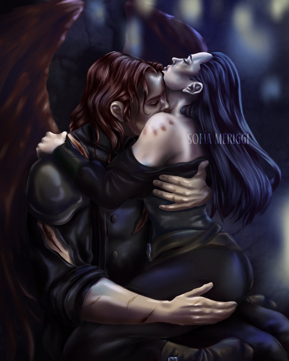 ArtSofiMeriggi's tweet photo. Raihn and Oraya are a new addiction 🩸 I already want to read the second book by @carissabroadbentbooks
On my Patreon you’ll have the ending of this scene that we all would have liked to read 🥵🔥
#carissabroadbent #theserpentandthewingsofnight #orayaandraihn #fanart #booktwt https://t.co/fuBlp1rL5K