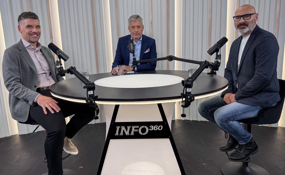 Današnja #UraResnice 📺🎙️ z <a href="/BojanPozar/">BojanPožar</a> ob 20h na povezavi:
🔗 info360.si/ura-resnice/ur…

Z #MiranVidetič komentirava:
‼️ Govor predsednice republike v <a href="/Europarl_EN/">European Parliament</a>. Zakaj se je <a href="/nmusar/">Nataša Pirc Musar</a>, ki predstavlja državo in govori v imenu države, spustila v prepir? Kako se je ob tem pokazalo,