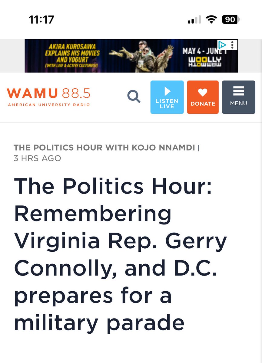 bill rice (@ricebilldc) on Twitter photo Noon today <a href="/tomsherwood/">Tom Sherwood</a> <a href="/Nnamdikid/">Kojo Nnamdi</a> <a href="/politicshour/">The Politics Hour with Kojo Nnamdi</a> #TrumpParade <a href="/USArmy/">U.S. Army</a> Noon today <a href="/tomsherwood/">Tom Sherwood</a> <a href="/Nnamdikid/">Kojo Nnamdi</a> <a href="/politicshour/">The Politics Hour with Kojo Nnamdi</a> #TrumpParade <a href="/USArmy/">U.S. Army</a>