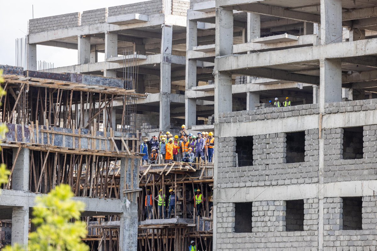 We are transforming Kibra in Nairobi from a slum to a modern estate that will make life better for tens of thousands of residents. 

The Kibra informal settlement eradication is one of our more than 200 affordable housing projects we are building to deliver the change that