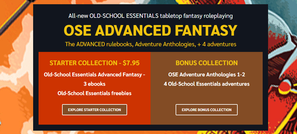 GeekNative's tweet image. #OSE:  Expect evocative yet concise descriptions and gameplay prioritising decisive rulings over rigid rulebooks. Not every challenge is fair, and your survival is constantly on the line. geeknative.com/173124/old-sch…