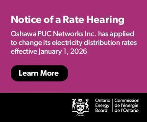 Oshawa Power (@oshawapower) on Twitter photo We have applied to the Ontario Energy Board to increase our electricity distribution rates. Learn more. Have your say.
<a href="/OntEnergyBoard/">Ontario Energy Board</a>
🔗 oshawapower.ca/wp-content/upl… We have applied to the Ontario Energy Board to increase our electricity distribution rates. Learn more. Have your say.
<a href="/OntEnergyBoard/">Ontario Energy Board</a>
🔗 oshawapower.ca/wp-content/upl…