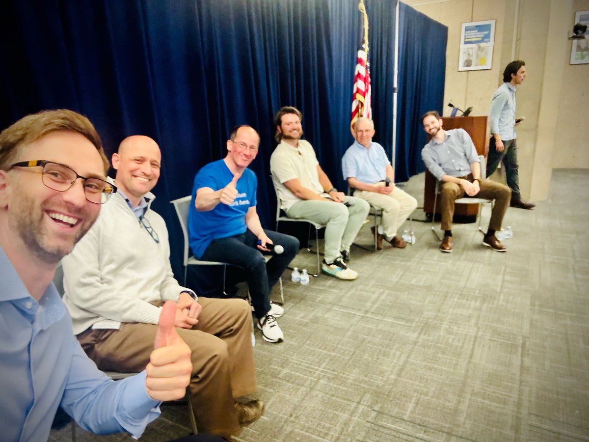 Day 4/4 - brilliant panel on The Future of #Quantum Devices at UCLA with Eli Levenson-Falk , Jens Koch , Andrew Bestwick  and Michel Devoret 

We had over 400 folks in person and online with great questions and lots of fun

Find out more : lnkd.in/dMn3qkJd