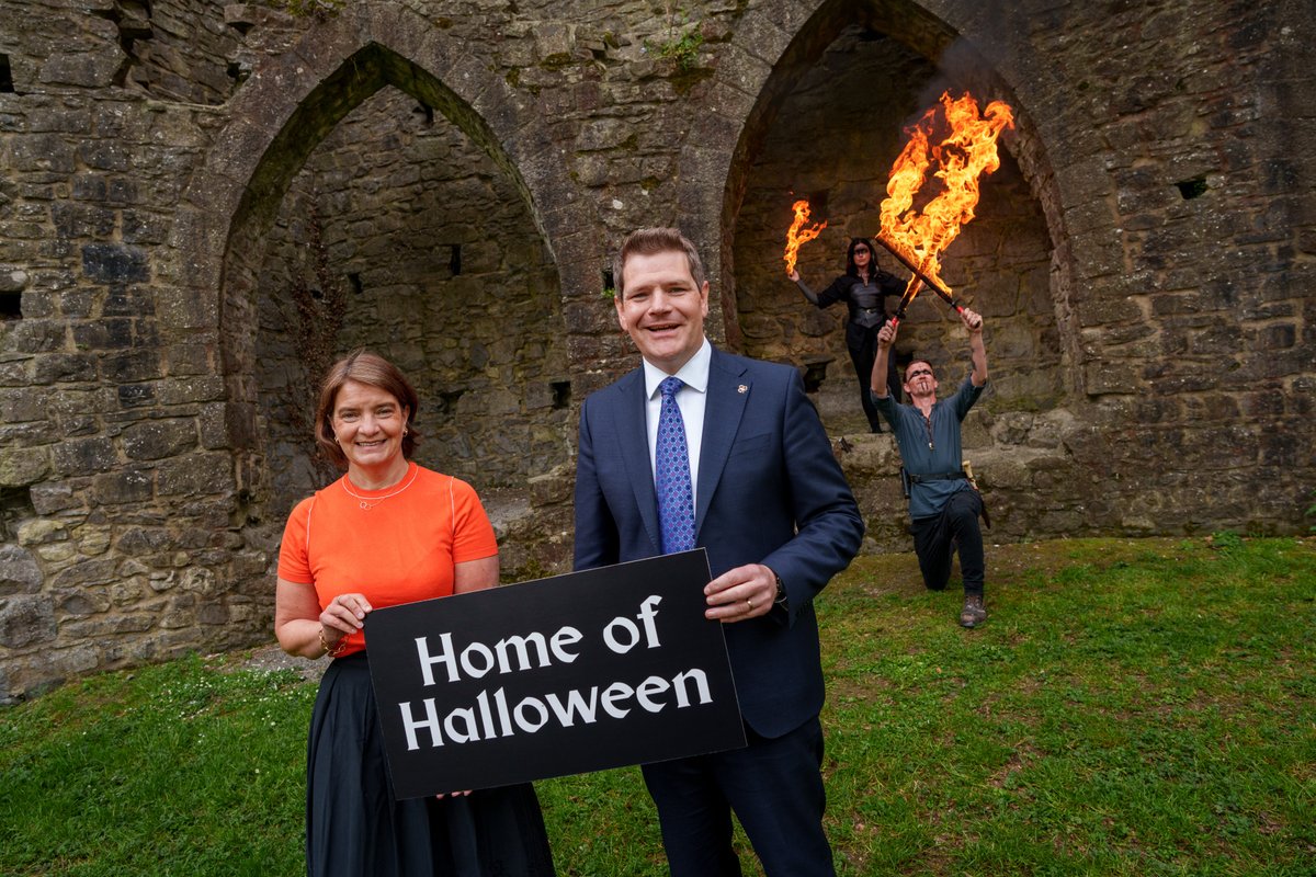 Minister Peter Burke Announces €1.5M Fáilte Ireland Investment in 5 ‘Home of Halloween’ Destinations 

failteireland.ie/Utility/News-L…
