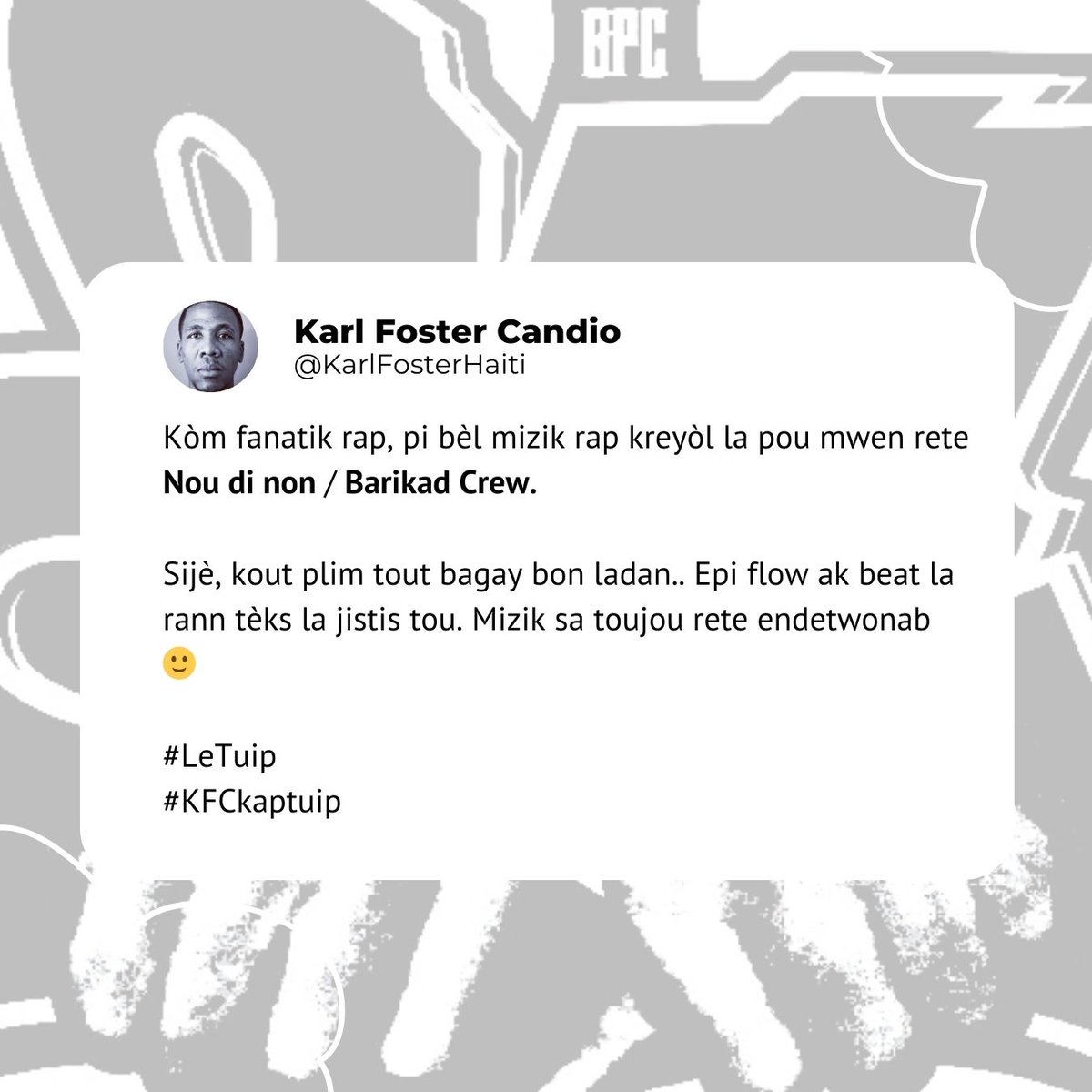 M pa ko wè pi bon an toujou non...