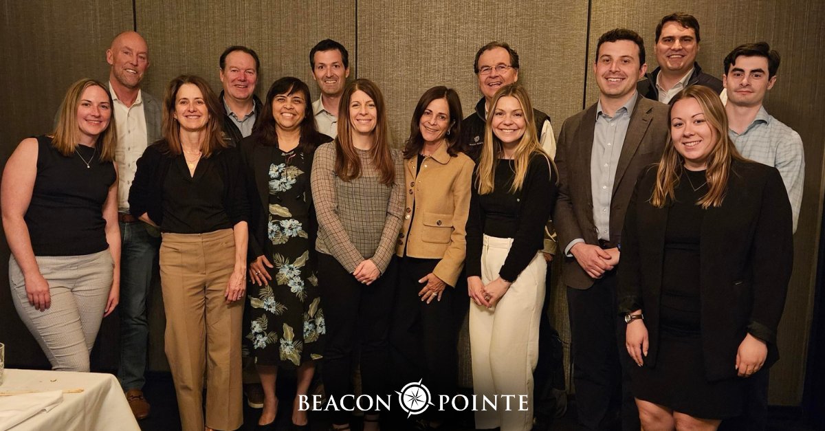 What happens when you bring together our Beacon Pointe Amherst,  Boston, and Waltham teams for an evening with Beacon Pointe CEO, Shannon Eusey, and President, Matt Cooper? 

A night full of meaningful conversations, shared laughs, and unmistakable company pride!