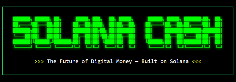 solanacash_fun's tweet photo. 💥 Solana Cash is the new money.
No fees. Instant transfers. 100% unleashed on day one.
Built on Solana — the fastest chain alive.

🖥️ Access the official site now:
https://t.co/GsK6dc7HrT https://t.co/ASo15prFou