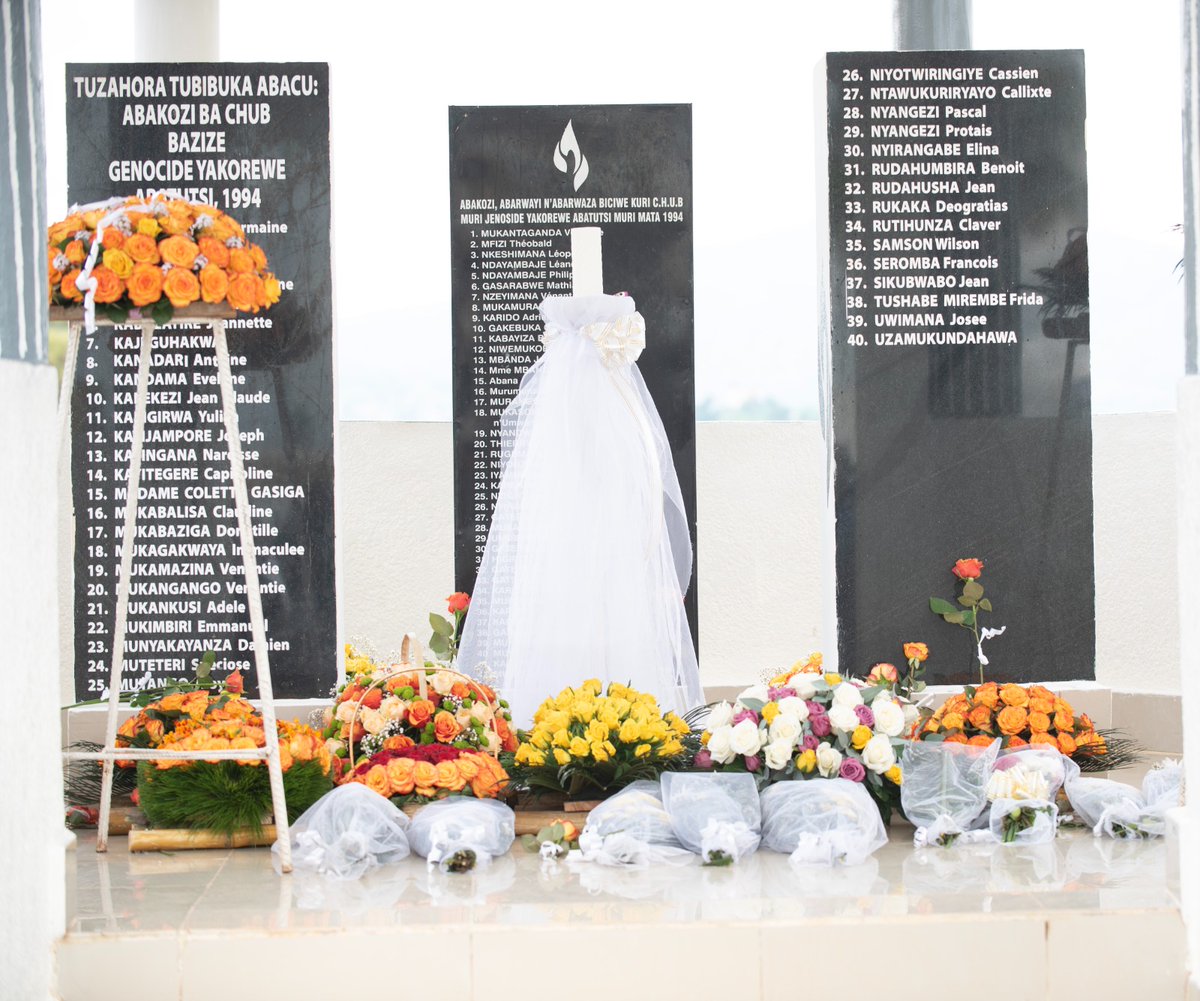 Depite Uwamariya Veneranda yasabye ibihugu by'amahanga guhagarika gukorana n’abasize bakoze Jenoside mu Rwanda, ahubwo bakabohereza kuryozwa icyo cyaha dore ko kidasaza.
Yabigarutseho ubwo yifatanyaga na <a href="/chu_butare/">CHUB</a>, #Kwibuka31 Jenoside yakorewe Abatutsi mu 1994.
#SalusAmakuru
