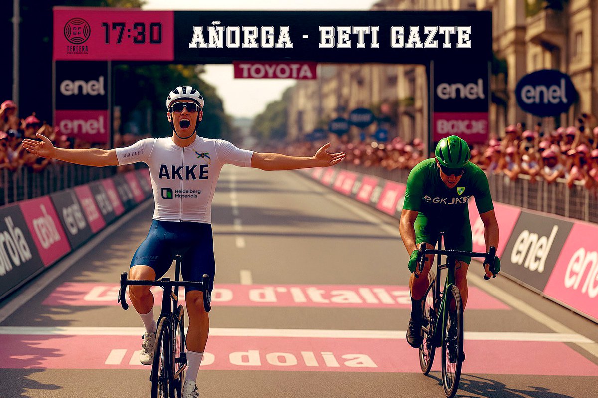 🚨 ADI AÑORGAZALEOK

Larunbatean berriro ere partida erabakigarria jokatuko dute gure mutilek! Denboraldiko azkena!  

Garaipena lortuz gero, 3.RFEF mailara igotzea lortuko lukete! 🔥

Etorri animatzera! ⚪️🔵🟡

🏟️ Rezola
🆚 Beti Gazte KJKE
📅 Larunbata
🕒17:30

#Cementeros