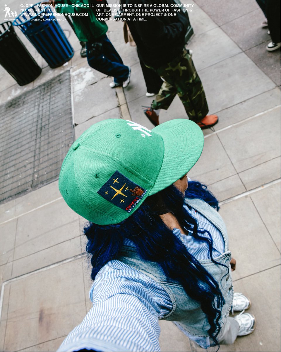 no. 003 - untitled

aNYthing is possible fitted (green) 

available online, shop now. 

gudpplfashionhouse.com