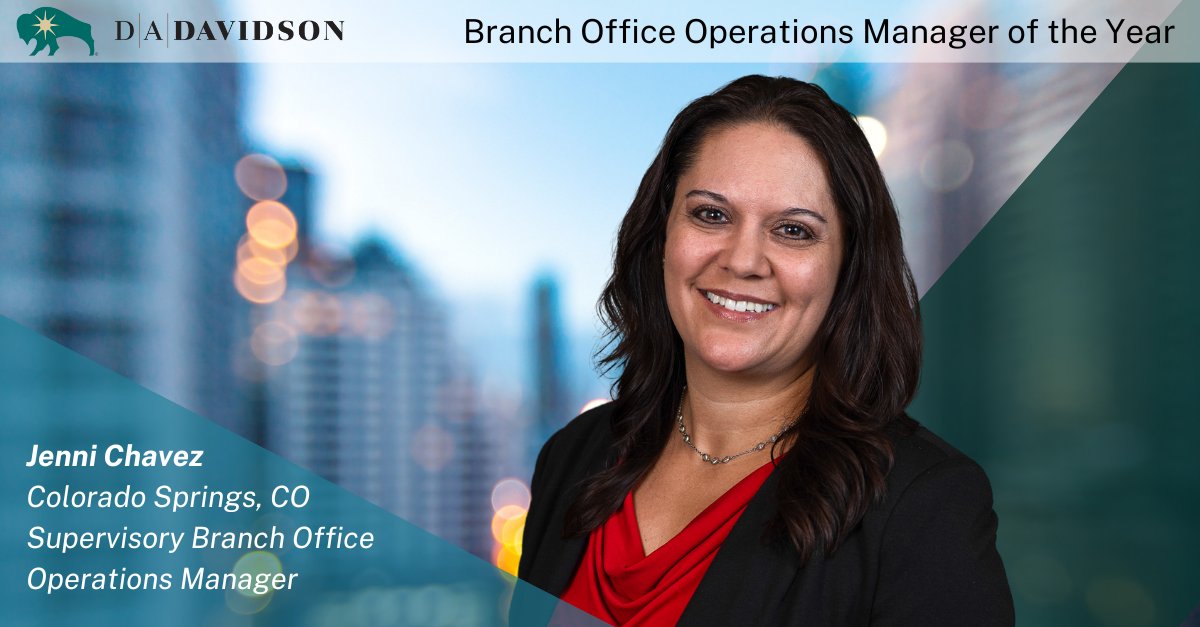 Join us in celebrating our Branch Office Operations Manager of the Year, Jenni Chavez! Her dedication, leadership, and unwavering commitment to operational excellence have made a lasting impact. 

Congratulations, Jenni, on this well-deserved recognition!