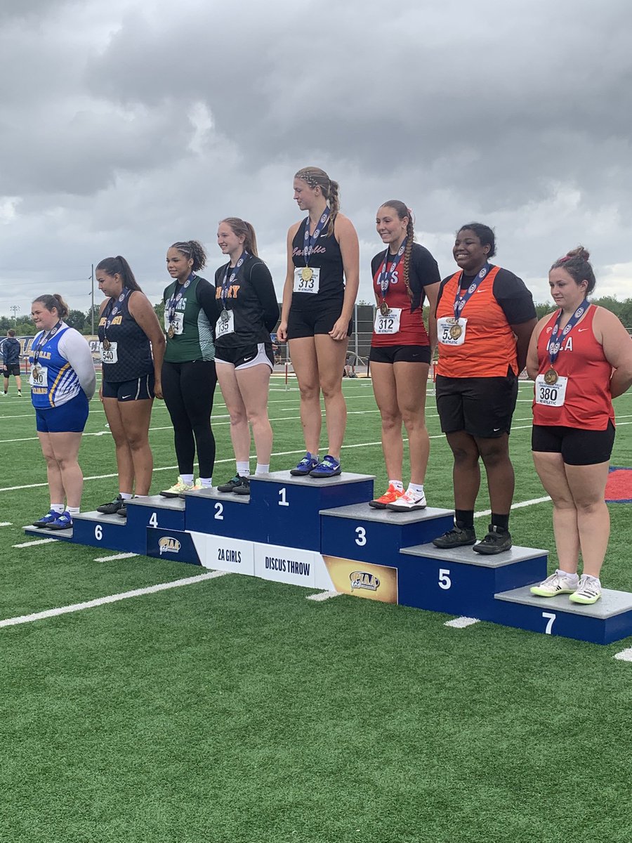 sportsTT's tweet photo. PIAA TRACK AND FIELD: Elk Lake’s Gianna Tewksbury won a fourth-place medal in the girls Class 2A discus https://t.co/WwWdzwwfxR