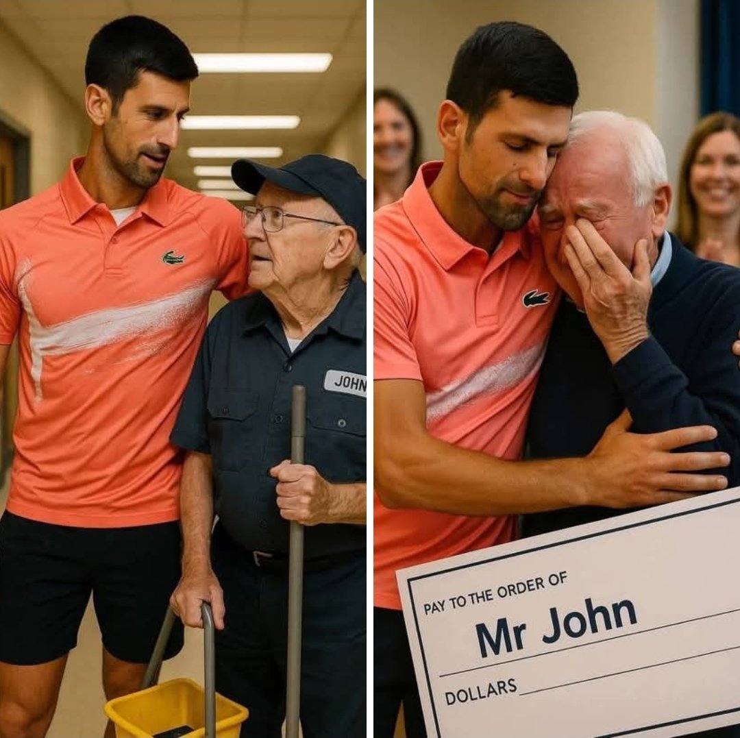 Novak Djokovic scopre che il suo ex bidello della scuola lavora ancora a 79 anni e sorprende tutti.

La star del tennis Novak Djokovic è sempre stata nota per la sua umiltà e il suo profondo legame con le sue radici a Belgrado, in Serbia
Tuttavia, anche i suoi fan più devoti sono