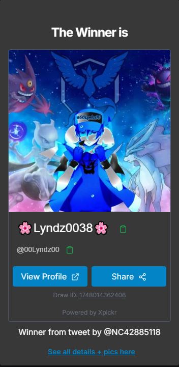 The winners of the Japan Tulley Event Codes are <a href="/ThinkKopiGaming/">Callahan</a> and <a href="/00Lyndz00/">🌸Lyndz0038🌸</a> Congratulations!! 🥳🎉🎊🎇 #Pokemon #PokemonGO #PokemonGOApp  #PokemonGOfriends #Giveaway #GiveawayAlert Make sure to redeem the codes before May 31!!