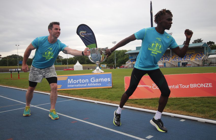 Clonliffe Harriers (@clonliffehac) on Twitter photo Malcolm Kiplagat and Michael Darragh Macauley at the Morton Games/Sanctuary Runners announcement today. clonliffeharriersac.com/morton-games-a…
<a href="/DCUAthletics/">DCU Athletics</a> <a href="/DCUS/">DChicoUséSupositorio</a> <a href="/DCU/">Dublin City University</a> <a href="/irishathletics/">Athletics Ireland</a> <a href="/SanctuaryRunner/">Sanctuary Runners Ireland</a> <a href="/Fingalcoco/">Fingal County Council</a> <a href="/FingalSports/">Fingal Sports Office</a> Malcolm Kiplagat and Michael Darragh Macauley at the Morton Games/Sanctuary Runners announcement today. clonliffeharriersac.com/morton-games-a…
<a href="/DCUAthletics/">DCU Athletics</a> <a href="/DCUS/">DChicoUséSupositorio</a> <a href="/DCU/">Dublin City University</a> <a href="/irishathletics/">Athletics Ireland</a> <a href="/SanctuaryRunner/">Sanctuary Runners Ireland</a> <a href="/Fingalcoco/">Fingal County Council</a> <a href="/FingalSports/">Fingal Sports Office</a>