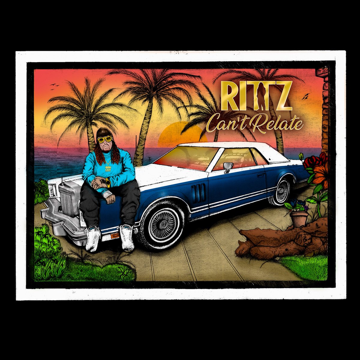 My NEW SONG “ CAN’T RELATE “ is now available on ALL STREAMING PLATFORMS 
I appreciate you so much. Thanks for supporting me. CNT RECORDS 
produced by @sospecial_beats 
Mixed by  @watsonthegreat 
Artwork by @mamironnie 
Graphix by @alazohio