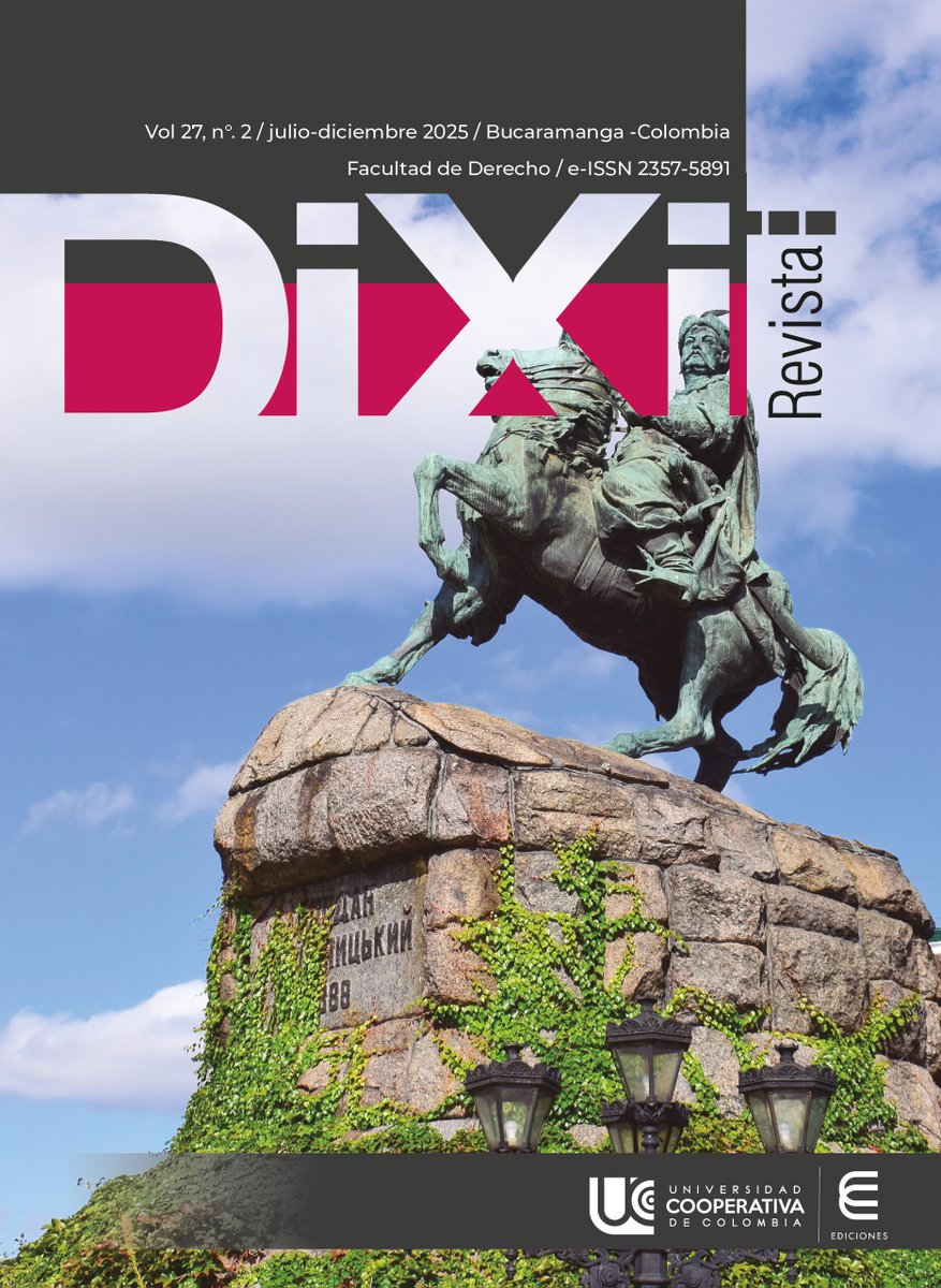 ¡Ya puedes consultar el segundo número de 2025 de la revista DIXI!
revistas.ucc.edu.co/index.php/di/i…
#RevistasCientíficas #EdicionesUCC #OrgulloUCC #OtraFormaDeLeerLaCiencia #Derecho #Ley #Law