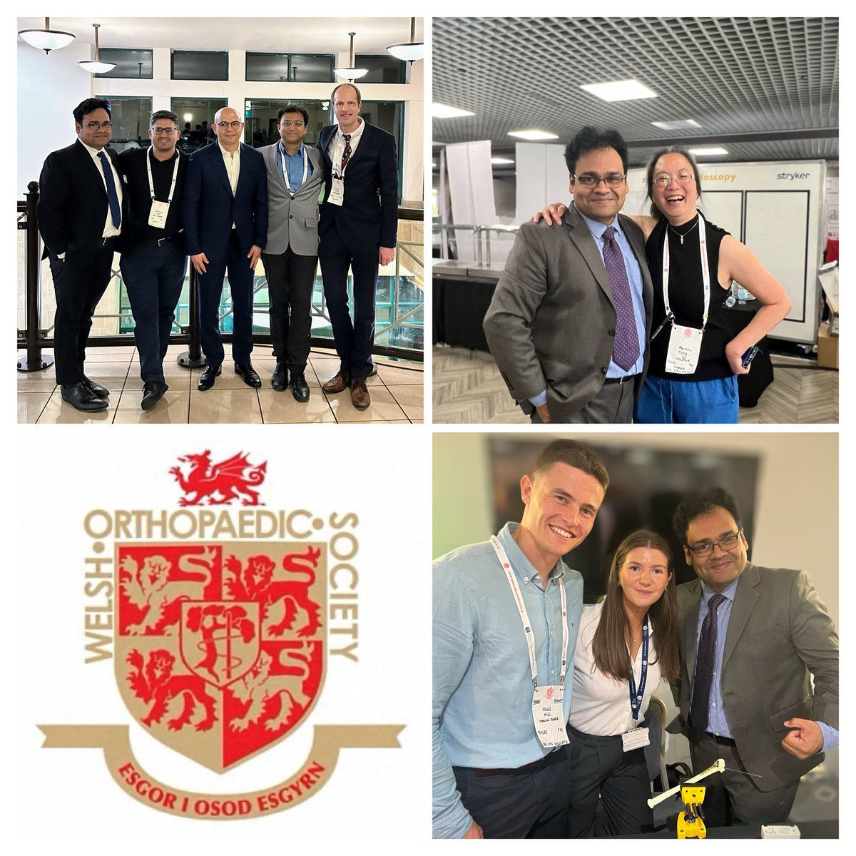 Still buzzing from two amazing days of progress! Loved every minute of learning, sharing knowledge with enthusiastic medical students, meeting friends, and connecting with incredible people! [Welsh Orthopaedic Society 2025 Annual Meeting]