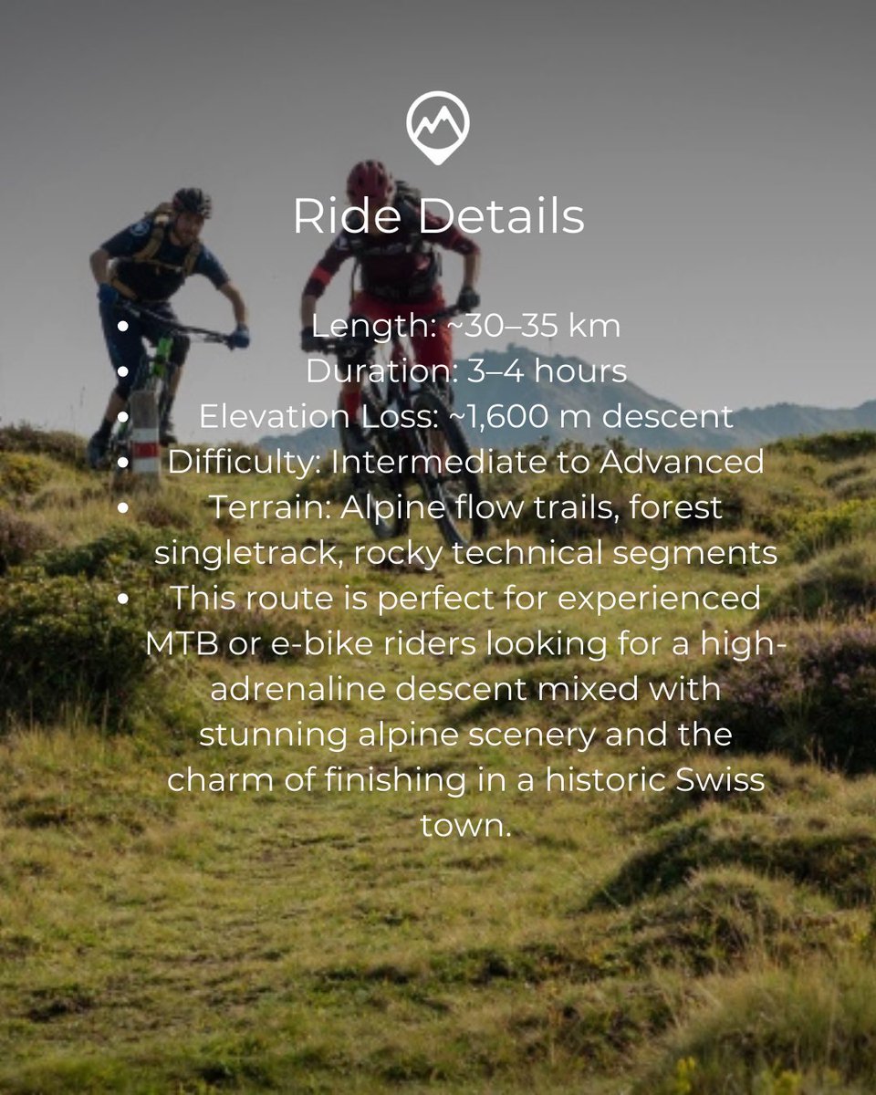 CrionOutdoor's tweet image. Fast, fun, and full of variety, this ~35 km descent is perfect for riders looking to ride high and drop deep.
💬 What’s your ideal flow trail: wide and fast or narrow and wild?
#Lenzerheide #Switzerland #MTBChallenge #EpicRides  #CrionOutdoor #OutdoorAdventure #AlpineBiking