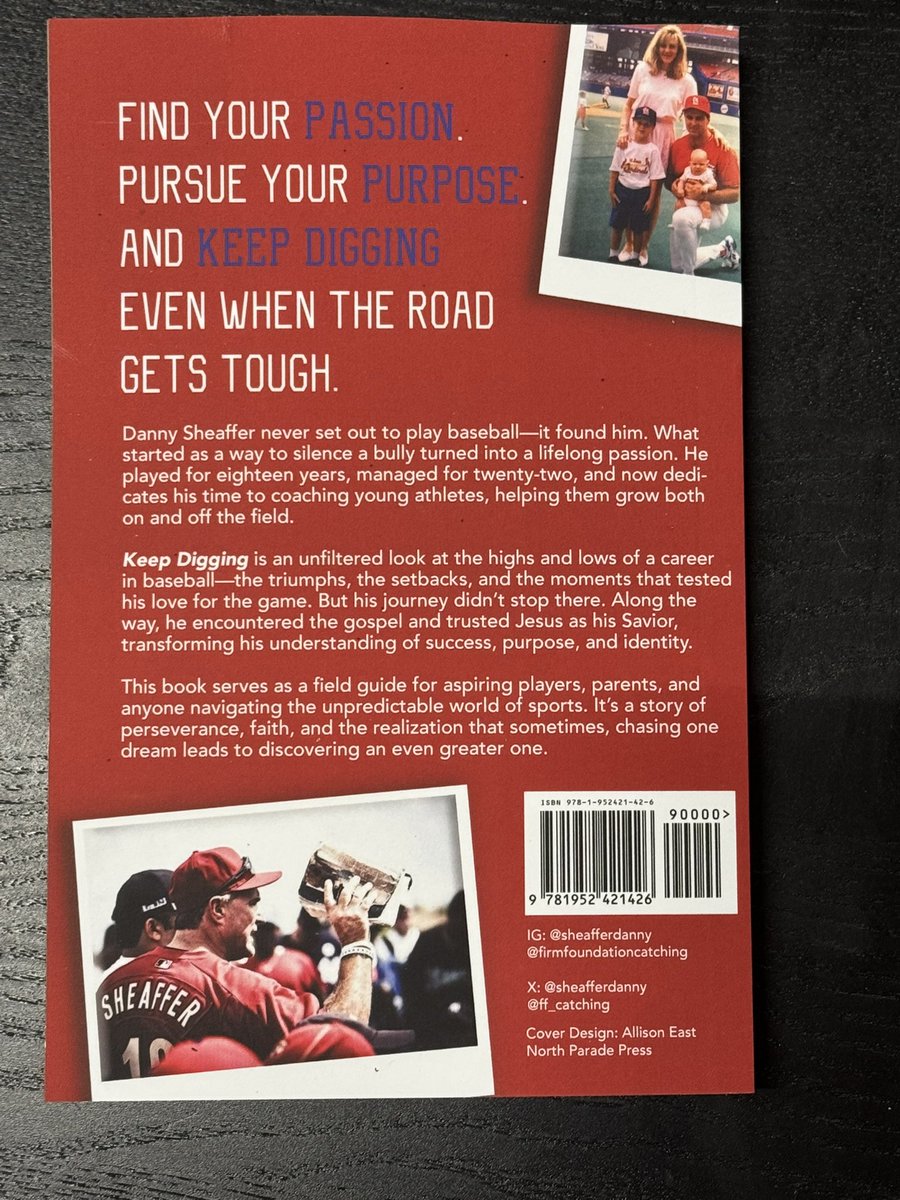 My new book is now available for preorder on Amazon, an unfiltered book on my 40 years in professional baseball as a player and manager. A story of how chasing one dream, allowed me to find a greater one. <a href="/Cardinals/">St. Louis Cardinals</a> <a href="/Rockies/">Colorado Rockies</a> <a href="/RedSox/">Red Sox</a> <a href="/ABCA1945/">ABCA</a> <a href="/SCOREINTL1/">SCORE INTERNATIONAL</a> 

a.co/d/e1VCi49