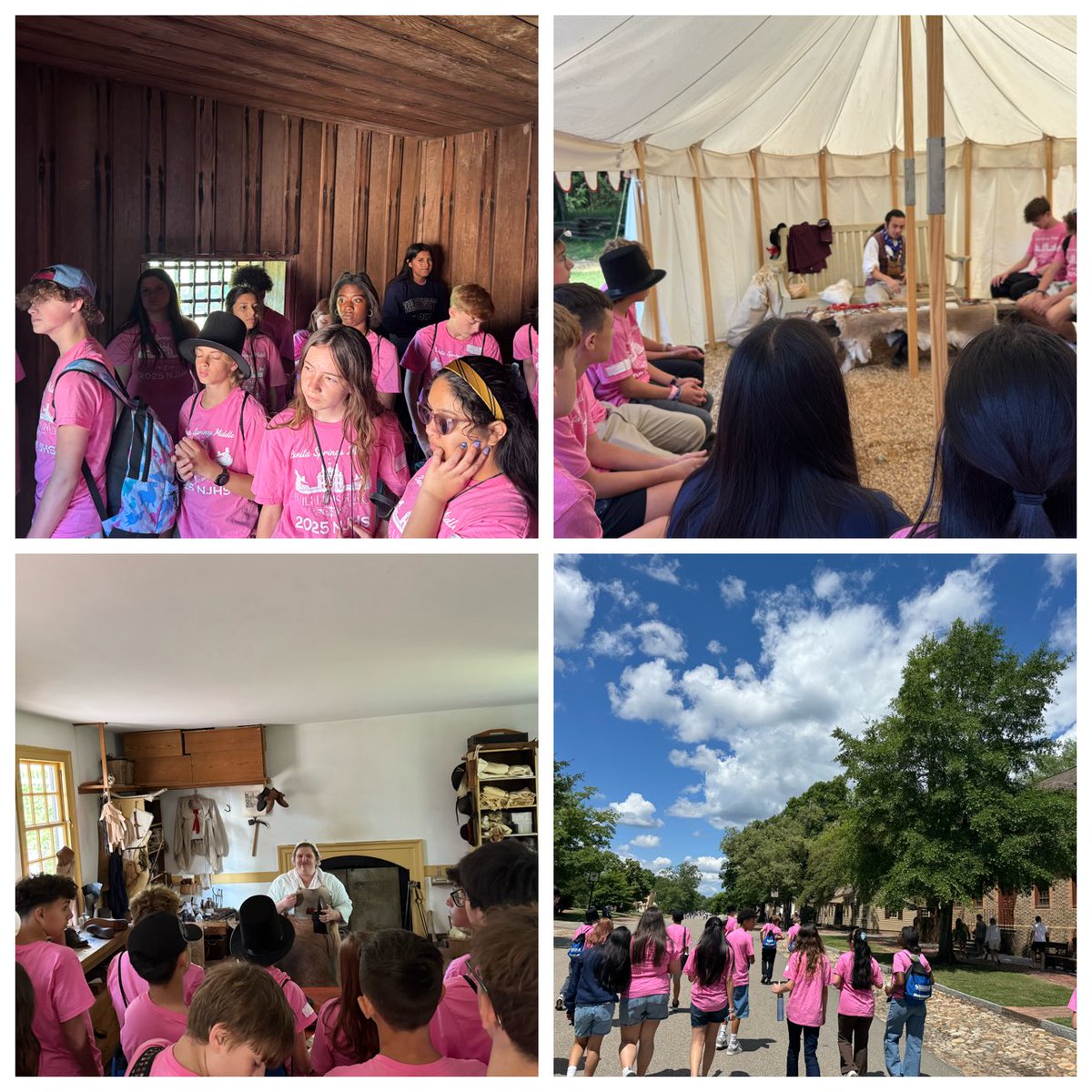 Today NJHS is at Colonial Williamsburg! #EveryStallionEveryDay