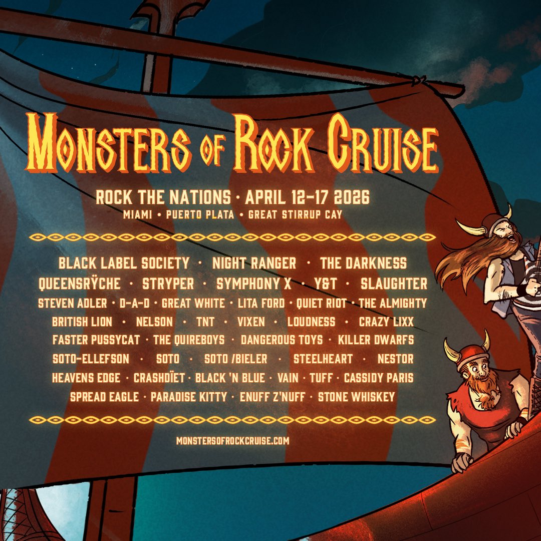 ⭐️ we are on sale! ⭐️

Wishing you all a happy and safe holiday weekend! 🇺🇸  Hoping your weekend playlist is the Monsters of Rock Cruise marquee!
Monstersofrockcruise.com #MemorialDay #holidayweekend #onsale #monstersofrockcruise