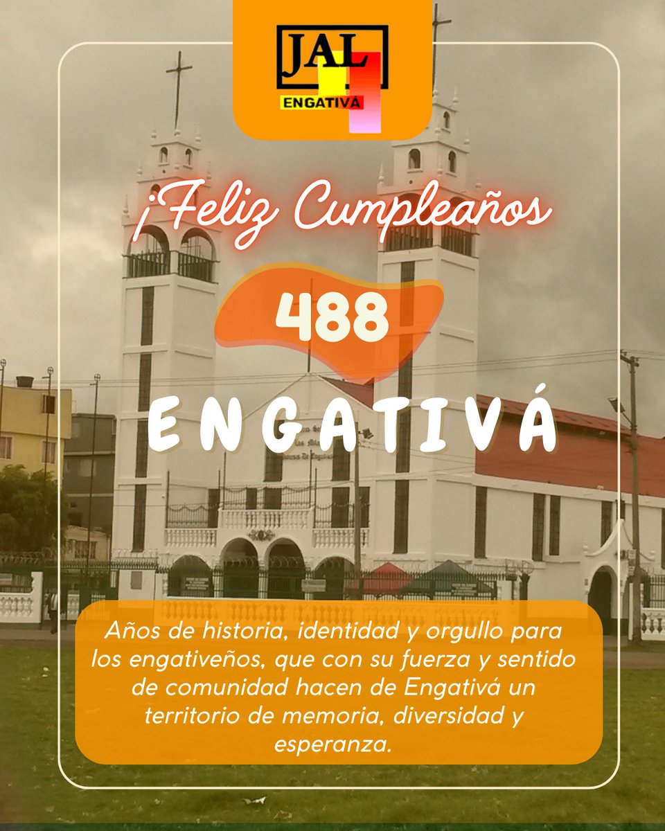 Desde JAL Engativá nos unimos al orgullo de ser parte de este territorio que sigue creciendo con la energía y compromiso de su gente.
A cada engativeño y engativeña: gracias por construir día a día una localidad viva, solidaria y llena de esperanza.

¡Feliz cumpleaños, Engativá!