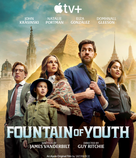 TVTango's tweet photo. πA Wild Ride... Watch Now @AppleTV Premiere Movie #GuyRitchie FOUNTAIN OF YOUTH #FountainOfYouth Starring @johnkrasinski #NataliePortman @eizamusica @DomhnallGHaven #ArianMoayed @lazofficial #StanleyTucci @carmenejogo #BenjaminChivers About https://t.co/IkYPDsvC8C https://t.co/g6i0LkH4ra