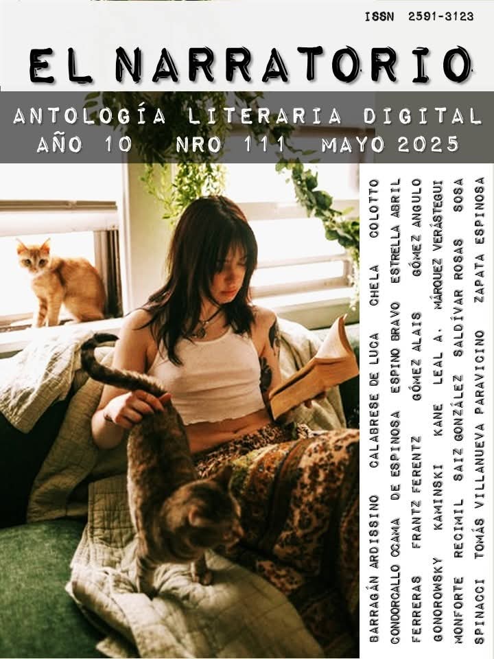 Estimad@s, salió #ELNARRATORIO 111. Está disponible para su lectura online y su descarga, LINKS: elnarratorio.blogspot.com/p/antologia-li…

No se la pierdan, pasen, lean y no sean egoístas, compartan. #antología #cuentos #elnarratorio #literatura #elnarratorio #narrativa #cuento #libros #ebook RT