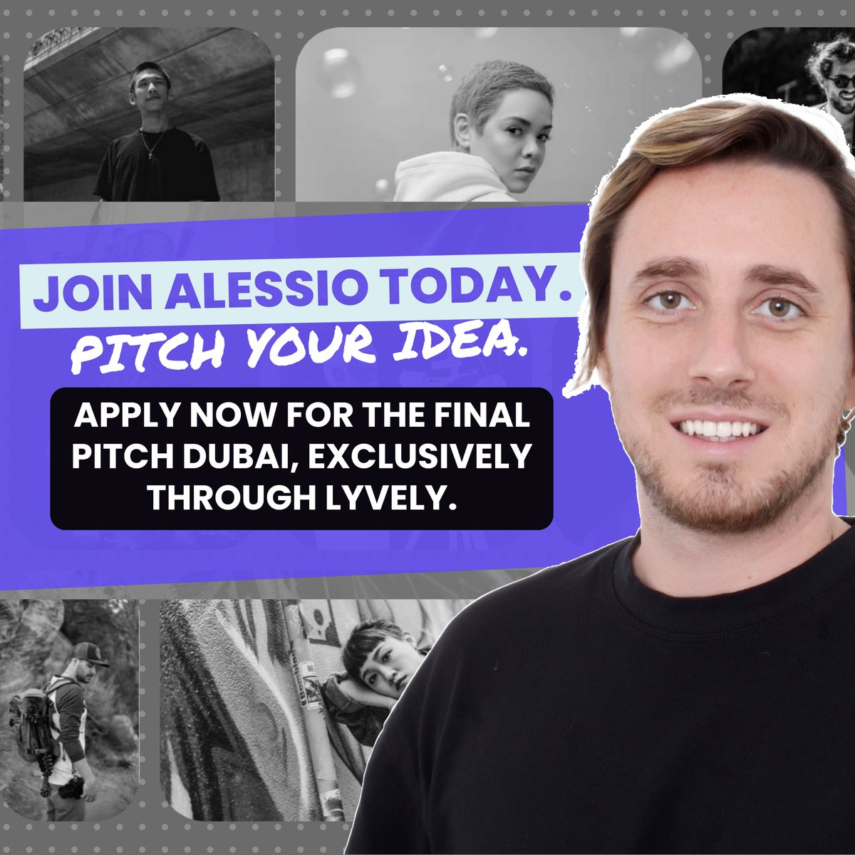 This is Alessio Mattera (<a href="/alematit/">Alessio Mattera</a>), Founder of ROASt it, an incredible startup revolutionising how brands drive customer acquistion and maximise revenue generation.📊

Check out his audition deck <a href="/TheFinalPitchPH/">The Final Pitch</a> on Lyvely: lyvely.com/li-P314867ogUE…