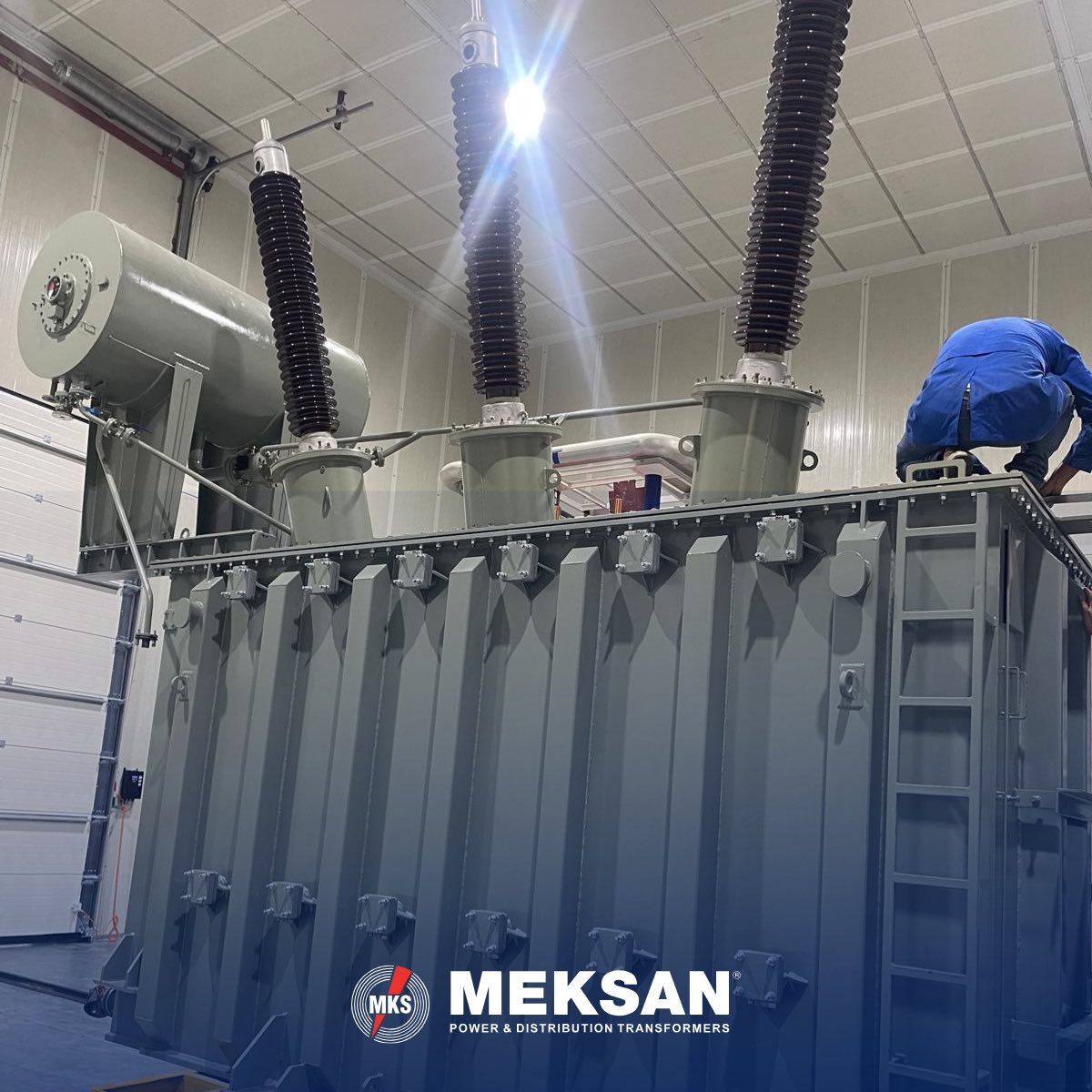 meksantrafo's tweet image. Üretimden Teste Kusursuz Bir Süreç!

16 MVA kapasiteli ve 132/11KV gerilim seviyesine sahip güç trafomuzun imalat ve fabrika kabul testlerini (FAT) başarıyla tamamladık!

#16MVA #Trafo #Transformator #Elektrik #Enerji #YüksekGerilim #Imalat #Test #FAT #Mühendislik