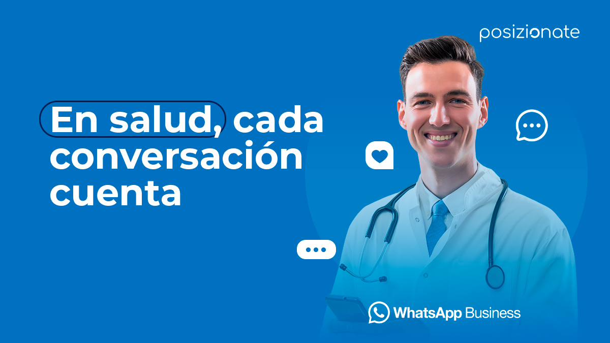 💬🔬La confianza en salud también se construye respuesta a respuesta.

Con WhatsApp Business y Posizionate, conecta con tus pacientes de forma rápida, segura y humana.

#pharma #salud