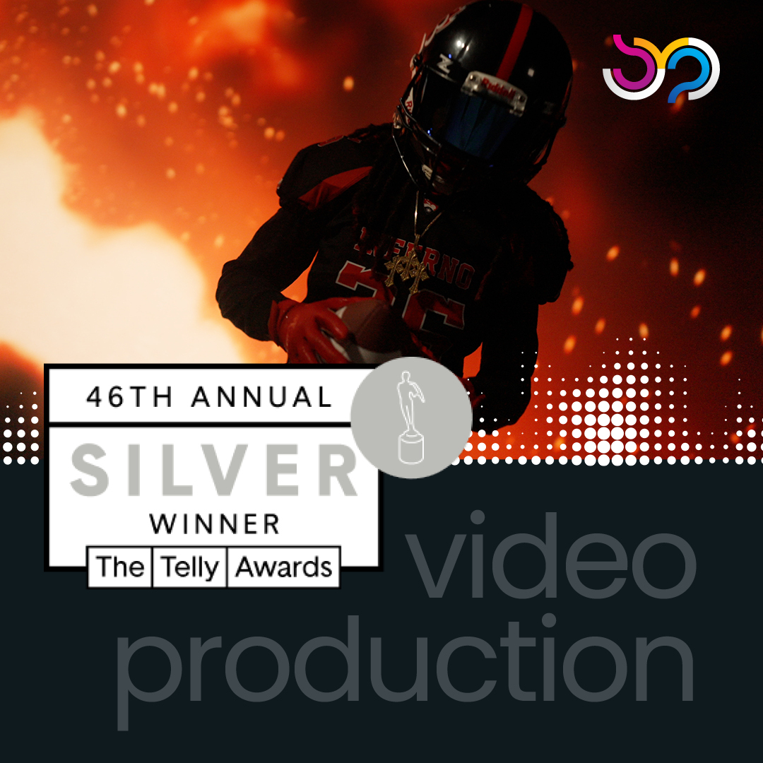 We won a Telly Award! 🏆

BMP’s video production team took home Silver at the 46th Annual <a href="/tellyawards/">The Telly Awards</a> for "Tampa Bay Inferno New Season Tease."

Where stories take shape — ours just got a little shinier. 💡

#TellyAwards #BMP #VideoProduction #AwardWinning