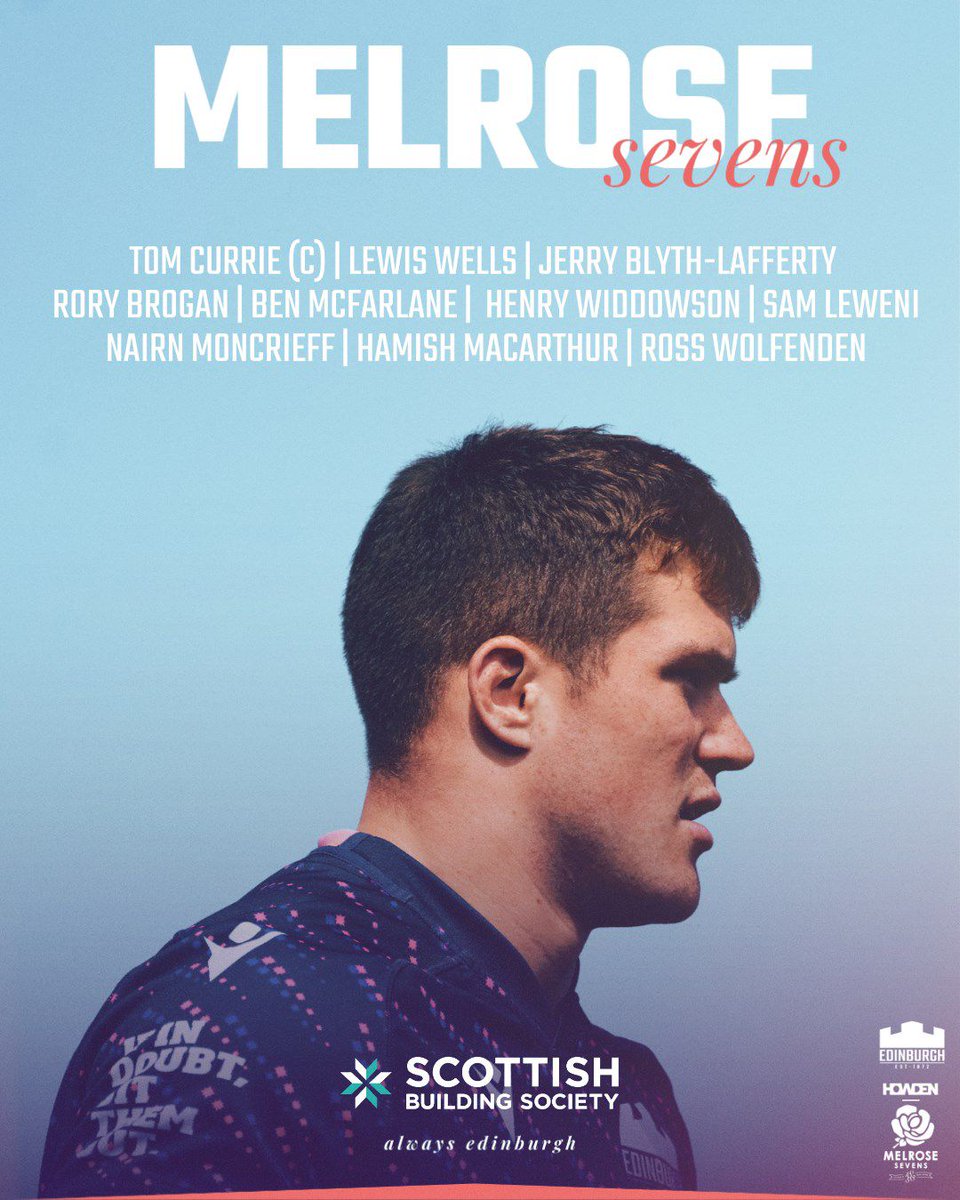 Edinburgh Rugby (@edinburghrugby) on Twitter photo Your Edinburgh Rugby academy squad to compete at tomorrow's <a href="/Melrose7s/">Howden Melrose Sevens</a> at The Greenyards π°π΅
Read more β‘οΈ bit.ly/M7sacad Your Edinburgh Rugby academy squad to compete at tomorrow's <a href="/Melrose7s/">Howden Melrose Sevens</a> at The Greenyards π°π΅
Read more β‘οΈ bit.ly/M7sacad