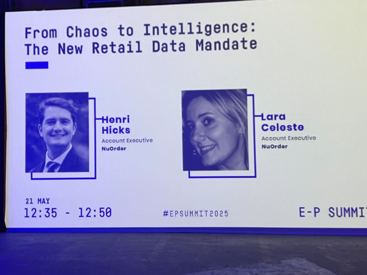 nuorder's tweet image. Thank you for joining us at #ePitti in Italy this week! We hope you had the opportunity to hear NuORDER by Lightspeed account executives Henri Hicks + Lara Celeste deliver their engaging speech on &quot;From Chaos to Intelligence: The New Retail Data Mandate&quot;.

#fashiontech #b2btech