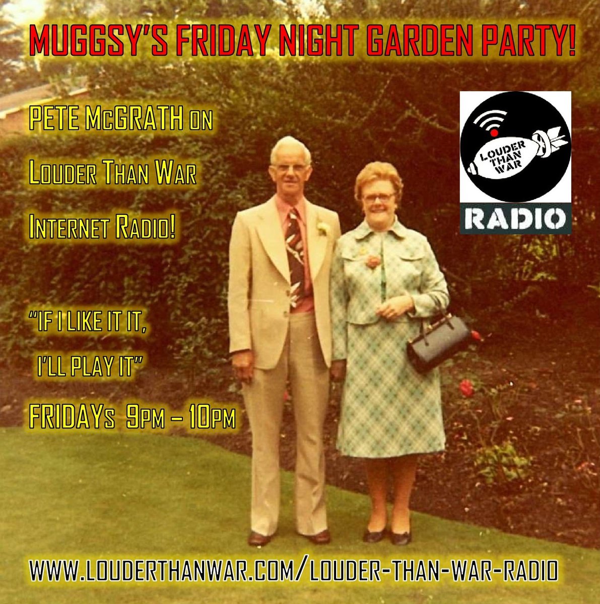 Pete/Muggsy (@muggerbass) on Twitter photo Get back on the bike and tune into <a href="/louderthanwar/">Louder Than War</a> #InternetRadio this evening where from 9pm you'll hear the latest Friday Night Garden Party!🎵❤️ with #newmusic from <a href="/DvdAdult/">Adult DVD</a> <a href="/AJQJband/">AJQJ</a> <a href="/Wintergreenband/">WinterGreen</a> <a href="/ChrisBBridgett/">ℂ𝕙𝕣𝕚𝕤 𝔹𝕣𝕚𝕕𝕘𝕖𝕥𝕥</a> <a href="/DisappearingThe/">The Disappearing</a> <a href="/MorningTourist/">morning tourist</a> plus the usual classics!🎵 Get back on the bike and tune into <a href="/louderthanwar/">Louder Than War</a> #InternetRadio this evening where from 9pm you'll hear the latest Friday Night Garden Party!🎵❤️ with #newmusic from <a href="/DvdAdult/">Adult DVD</a> <a href="/AJQJband/">AJQJ</a> <a href="/Wintergreenband/">WinterGreen</a> <a href="/ChrisBBridgett/">ℂ𝕙𝕣𝕚𝕤 𝔹𝕣𝕚𝕕𝕘𝕖𝕥𝕥</a> <a href="/DisappearingThe/">The Disappearing</a> <a href="/MorningTourist/">morning tourist</a> plus the usual classics!🎵