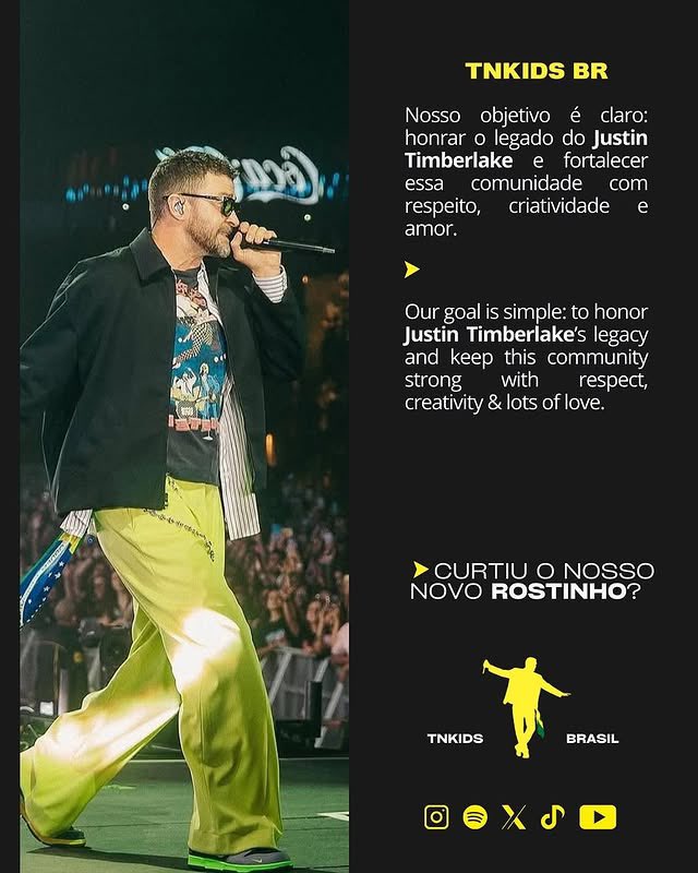 🟡 DE CARA NOVA, mas com o mesmo coração! A identidade visual mudou, mas o amor pelo Justin e por essa comunidade continua firme. Com carinho, criatividade e bom humor, iniciamos uma nova fase. ARE YOU READY? 💛✨ 

O icon, Juju, foi feito pelo fã e parceiro Gustavo Figueiredo.